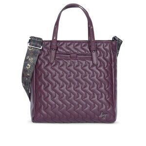🌼 Lug Classic Quilted Tote-Wine Red🌼